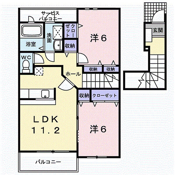 同じ建物の物件間取り写真 - ID:221010656999