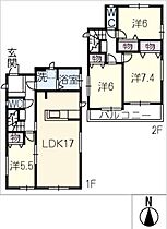 羽島郡笠松町戸建  ｜ 岐阜県羽島郡笠松町田代（賃貸一戸建4LDK・2階・99.99㎡） その2