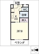 ハイネス21  ｜ 岐阜県岐阜市領下4丁目（賃貸マンション1K・3階・25.92㎡） その2