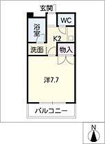 エステート島  ｜ 岐阜県岐阜市旦島4丁目（賃貸アパート1K・1階・23.40㎡） その2