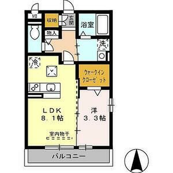 同じ建物の物件間取り写真 - ID:221010615973