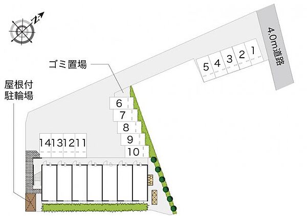 レオパレス愛宕 103｜岐阜県可児市下恵土(賃貸アパート1K・1階・23.18㎡)の写真 その3