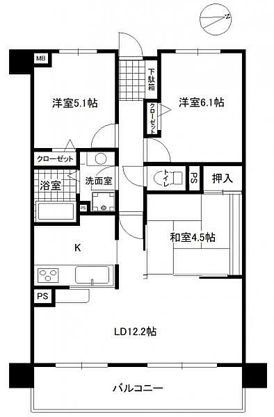間取り：322000631819