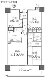 間取図画像 3LDK