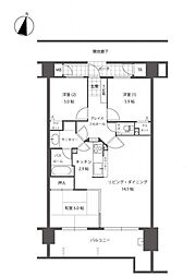 間取図画像 3LDK