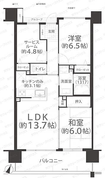 間取り：333000053524