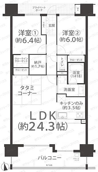 間取り：333000054120