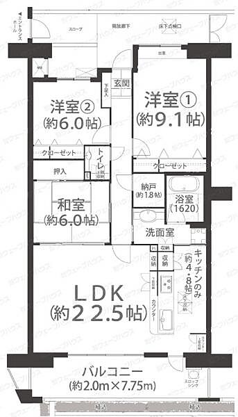 間取り：333000056494
