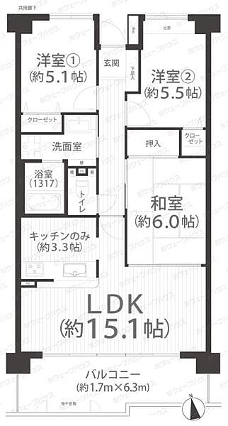 間取り：333000056654