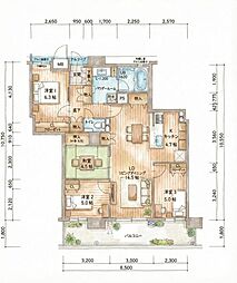 間取図画像 4LDK