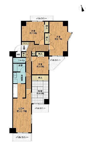 間取り：323000450865