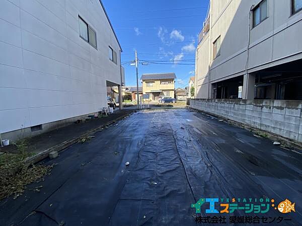 南東側の外観です。