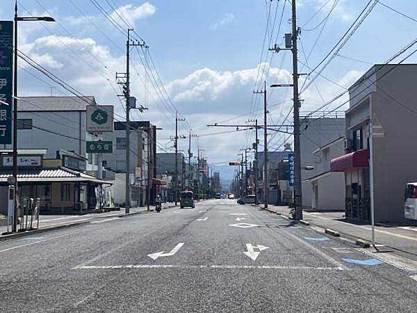 前面道路