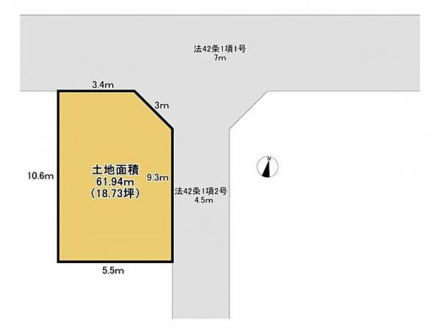 4LDK、4450万円、土地面積61.94平米、建物面積101.84平米