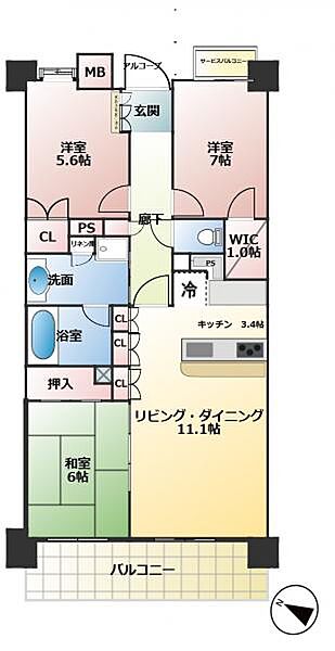 間取り：313004844023