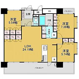 間取図画像 3LDK