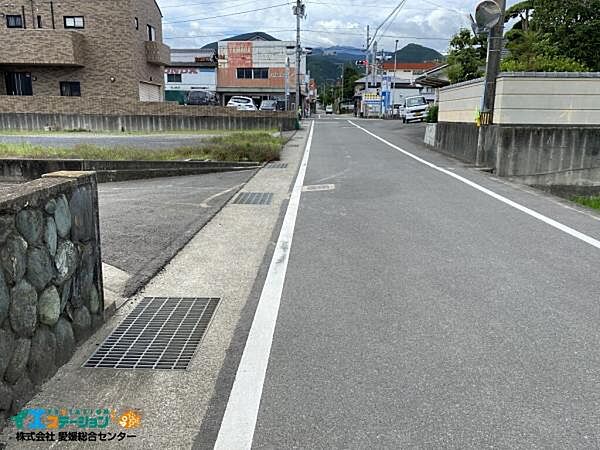 西側　前面道路