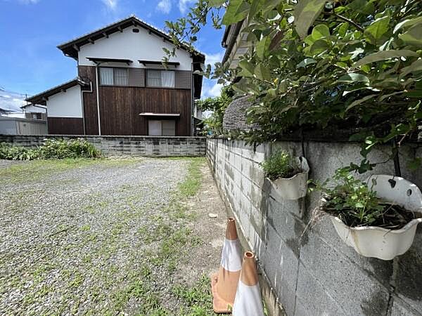 隣地境界　北側