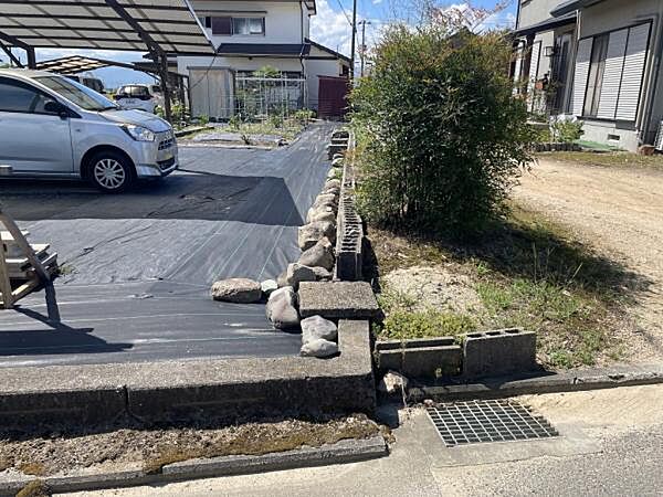 隣地境界　北西
