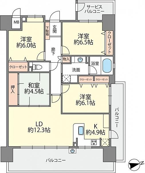 間取り：340000262410