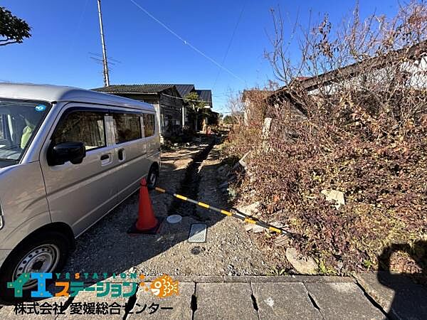 南西の境界です。