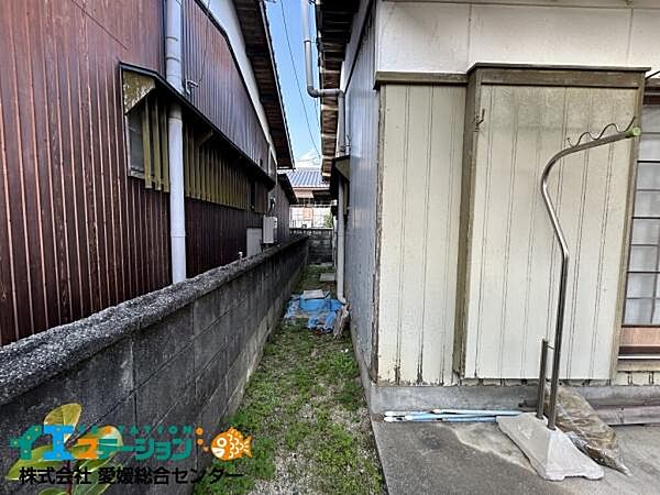 西側境界です。