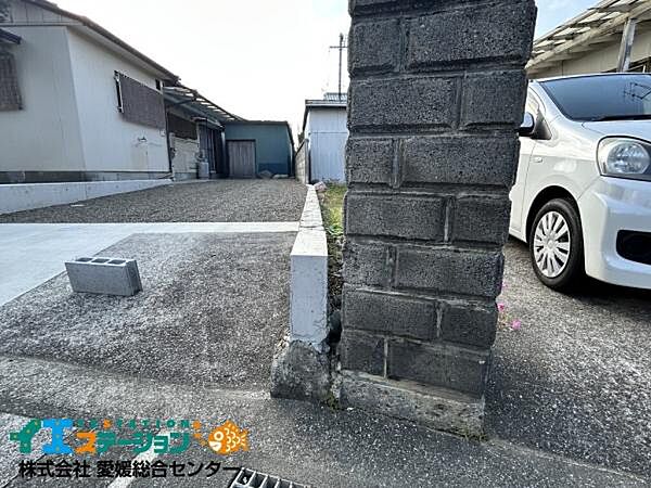 南側境界です。