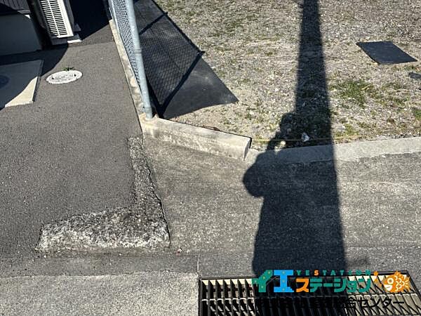 南西の境界です。