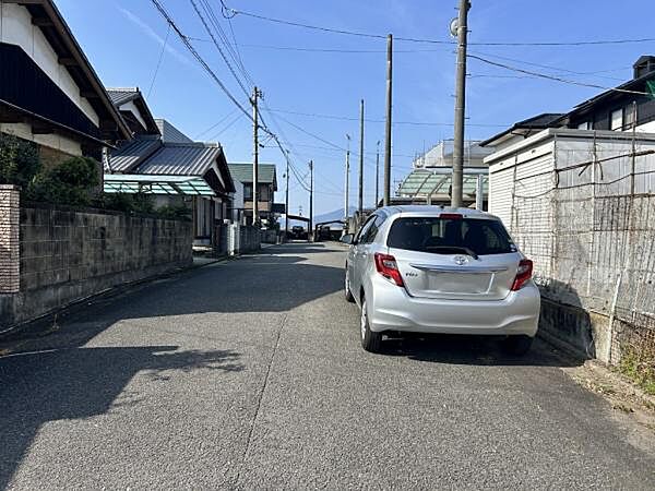 南全面道路（東から）
