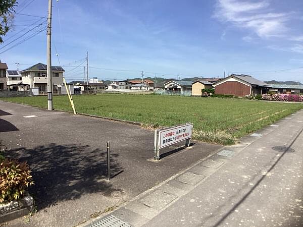 敷地（南西より）