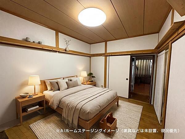 1階洋室（家具などは未設置。現況優先。）