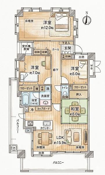間取り：340000286192