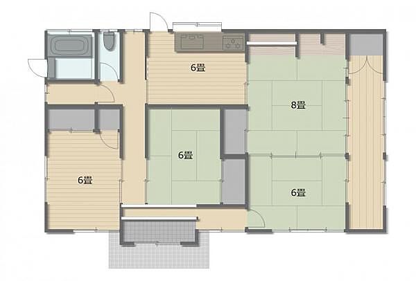 間取り：345000033344