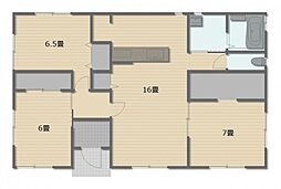 日向市東郷町山陰甲 3LDKの間取り