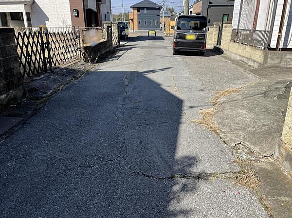前面道路の幅員は約4～6ｍです！