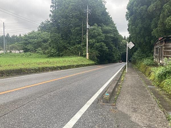 東側の道路です！