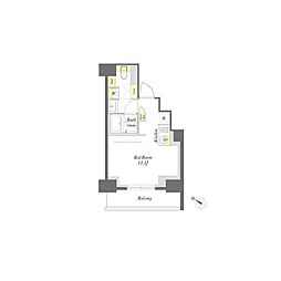 間取図画像 ワンルーム