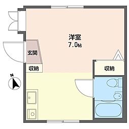 間取図画像 ワンルーム