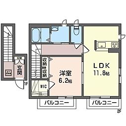 KAMIYOHouse 1LDKの間取図画像