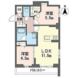 エクラシエ 2階