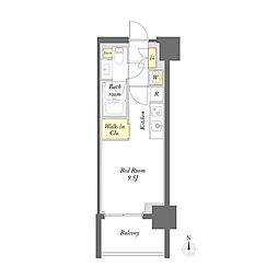 間取図画像 ワンルーム