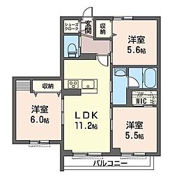 間取図画像 3LDK