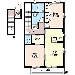 セーフティコート・グランメール2 2LDKの間取図画像