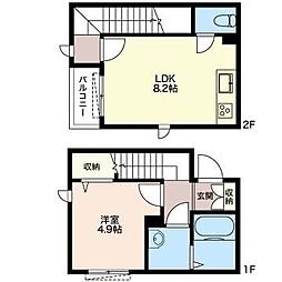 Ｃｏｍｆｏｒｚａ中野坂上 1階1LDKの間取り