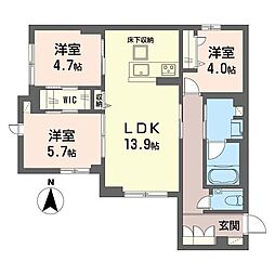 間取図画像 3LDK