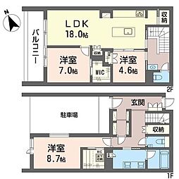 間取図画像 3LDK