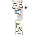 桜上水テラス2階24.9万円