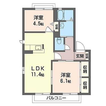 エトワールA_間取り_0