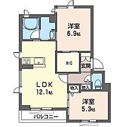 ヴィラージュエム_間取り_0