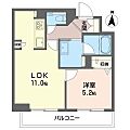 ソラールガーデン3階11.4万円